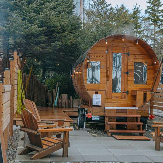 Tuff City Saunas at Pacific Sands Beach Resort