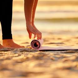 Complimentary Summer Beach Yoga