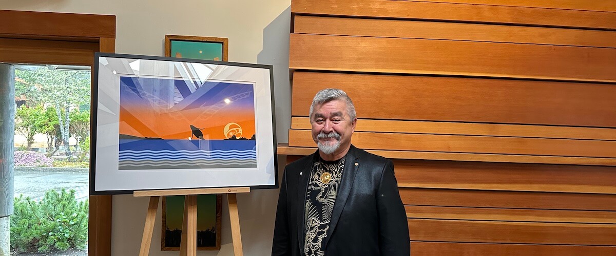 Roy Henry Vickers Unveils New Art Dedication Pacific Sands