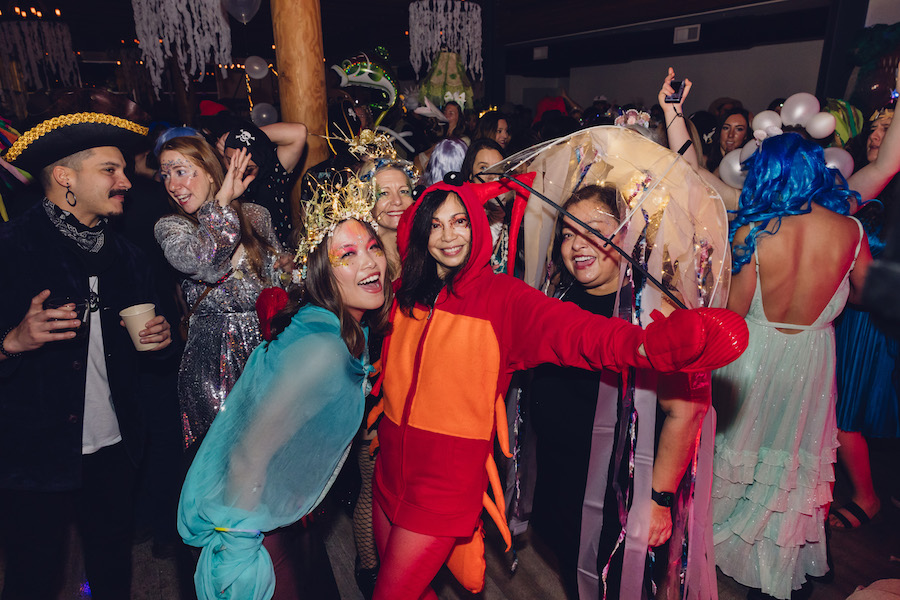 Mermaid's Ball at the Tofino Oyster Festival - the infamous "Under the Sea" themed costume party