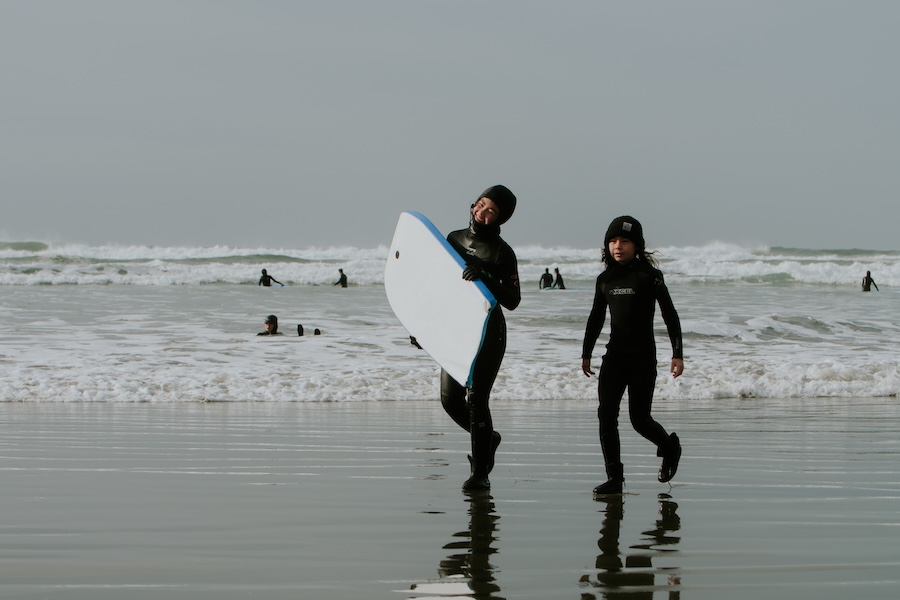 Family Surf Lessons - Spring Break Family Activities - Pacific Sands Beach Resort, Tofino BC