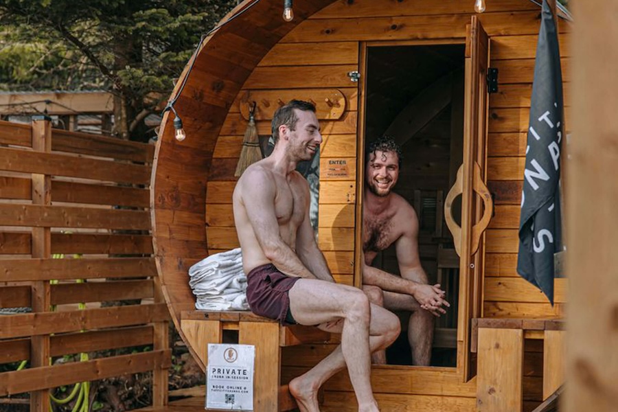 Tofino Wellness Retreat - Tuff City Saunas at Pacific Sands Beach Resort