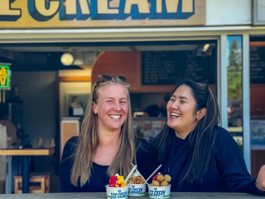 Check out Tofino’s growing selection of frozen treat eateries, including Tofino Licks, Chocolate Tofino, SHED, The Candy Jar, and Green Waves.