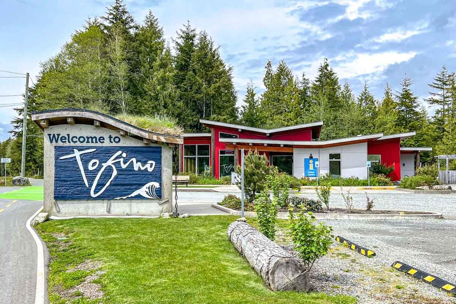 Enjoy the Drive from Nanaimo to Tofino; watch for the Tourism Tofino Visitor Centre!