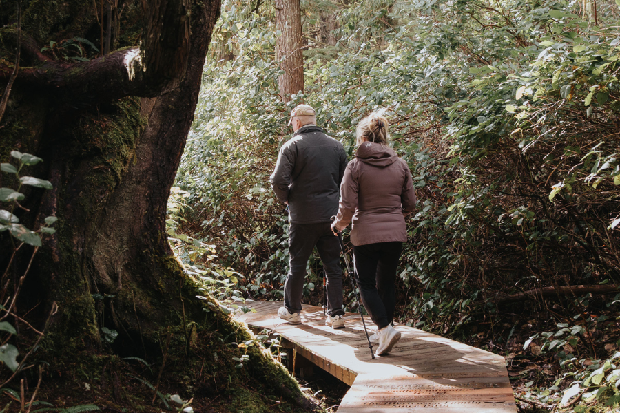 Sunset Trail to Pettinger Point in Tofino, BC - exclusive access to guests of Pacific Sands Beach Resort