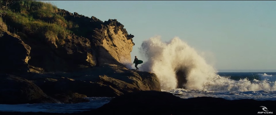 Transports of Delight Rip Curl film featuring Mathea Olin
