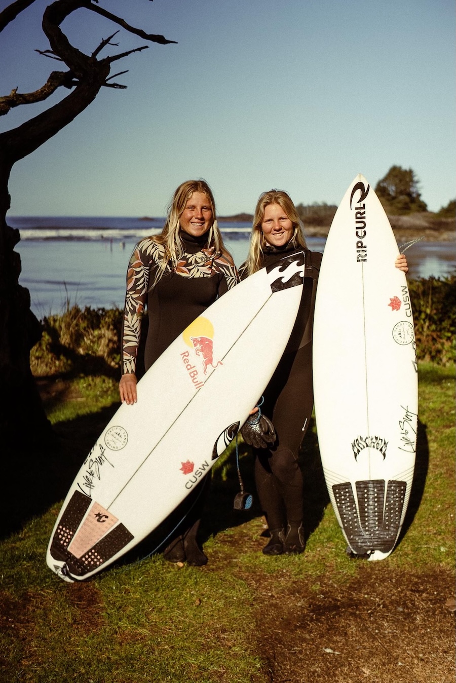 Sanoa and Mathea Olin - Tofino, BC - Pacific Sands