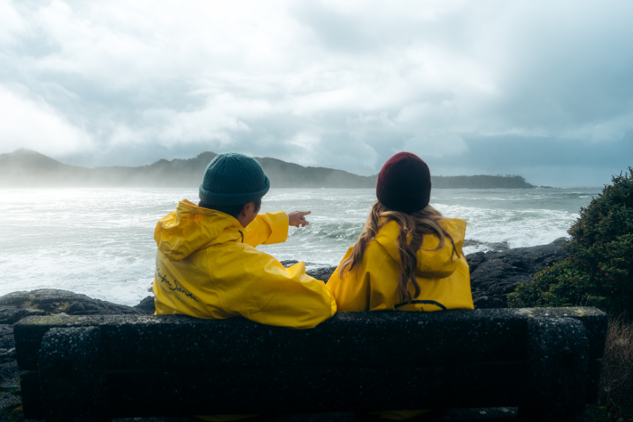 While we can’t promise a storm on your specific dates, we can promise this: Tofino’s chill, cozy vibe is the perfect setting for beach walks, book-reading, and front-row seats to watch Mother Nature’s raw power.