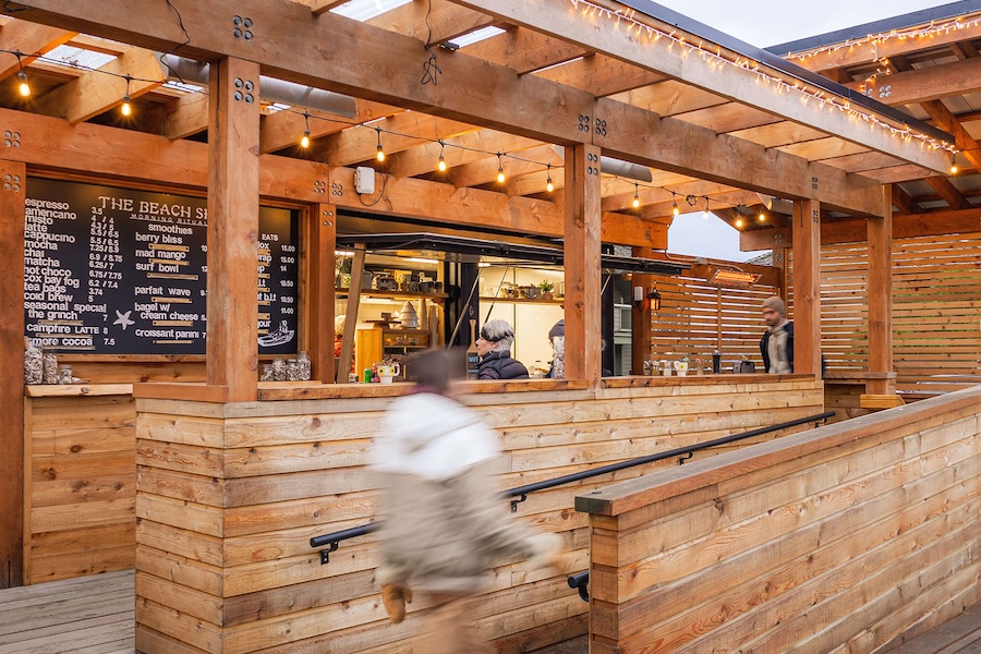 The Beach Shack Cafe at Pacific Sands Beach Resort, Tofino, BC