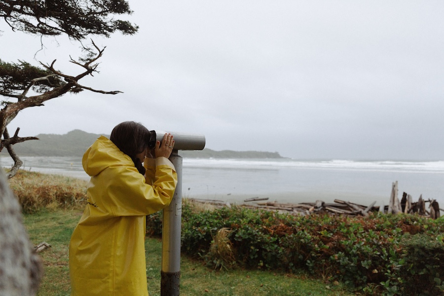 Watching for Storms in Tofino, BC - Pacific Sands