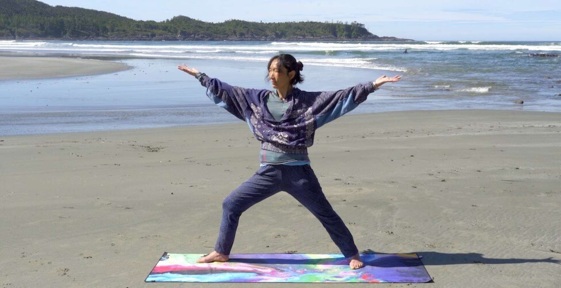 INHALE PEACE: Virtual Tofino Beach Yoga
