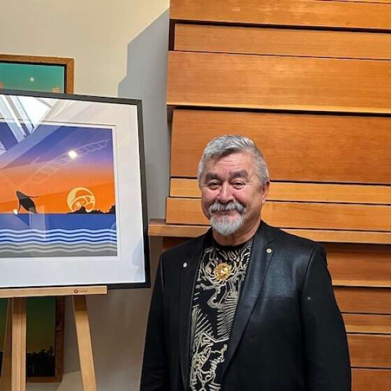 Roy Henry Vickers Unveils New Art Dedication