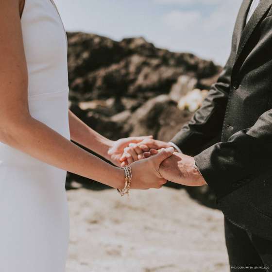 Elopement at Pacific Sands Beach Resort - Jen McLeod