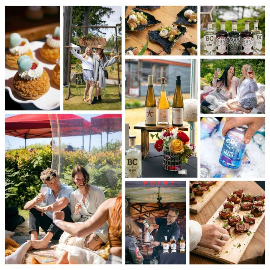 Sip Savour Wine Dine Weekend Collage